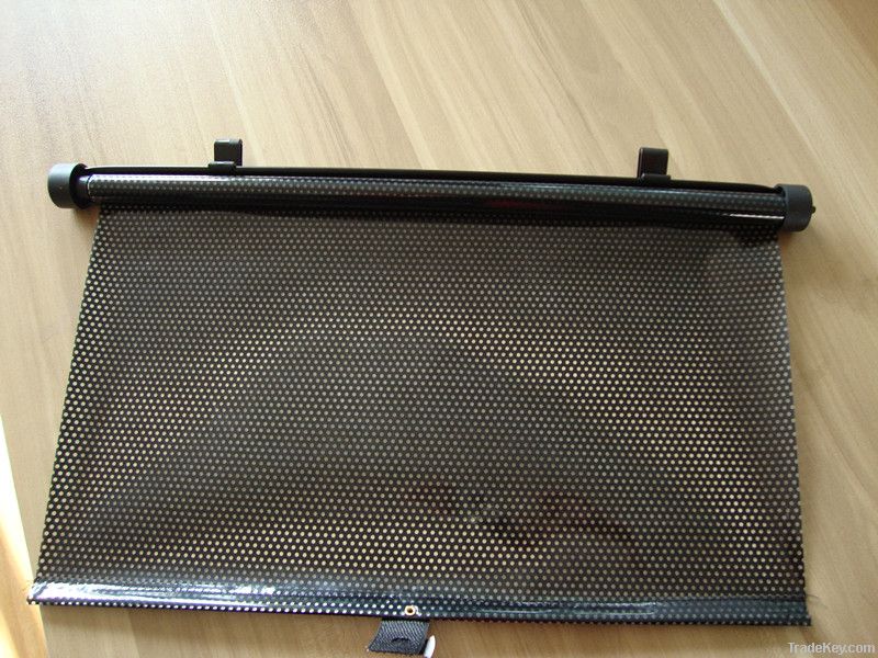 PVC/PU car rolling sunshade/ car roller blinds