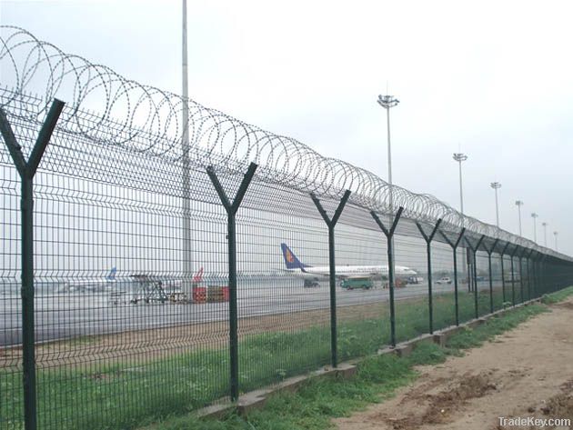 Airport  fence