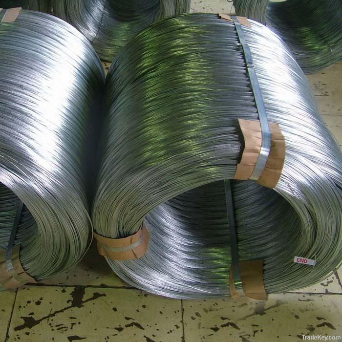 Galvanized wire