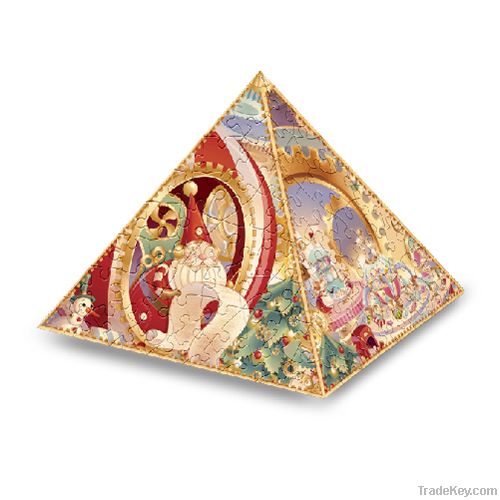 3D Plastic Pyramid Jigsaw Puzzle