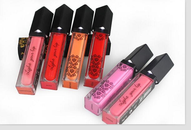 LED Light up Lip Gloss with Mirror