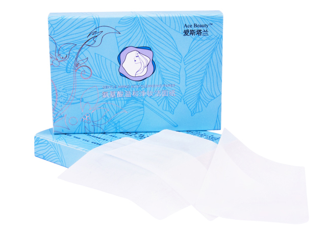 NEW!!!  Natural Make up remover paper