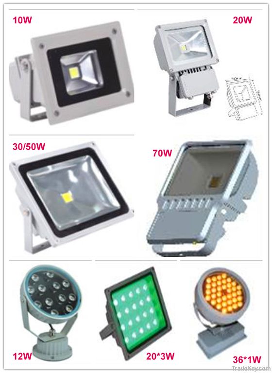 6W-70W LED High-power Flood Light