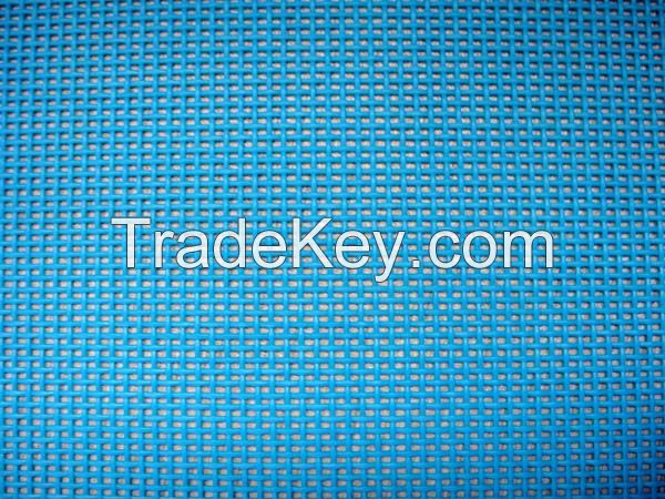 Marine Blue Textilene fabric, PVC COATED POLYESTER MESH for Cushion, Sunbed sunlounger fabric