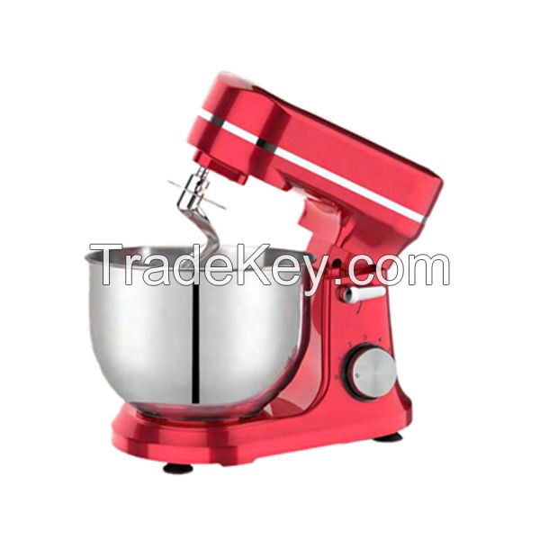 Stand Mixer,5L 800W 6-Speed Tilt-Head Food Mixer, Kitchen Electric Mixer with Dough Hook, Wire Whip & Beater