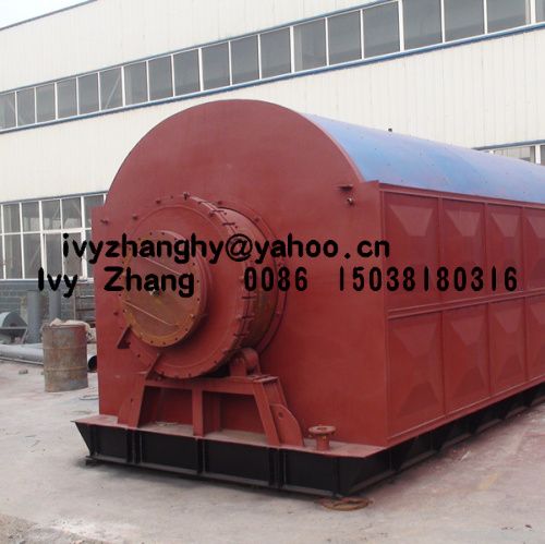 Waste tyre recycling machine