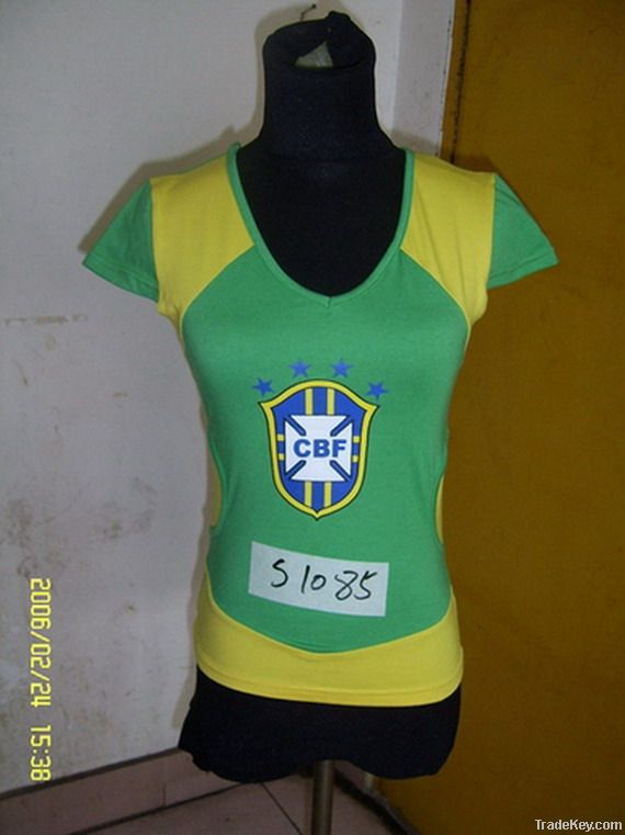 woman's dri -fit football t-shirt