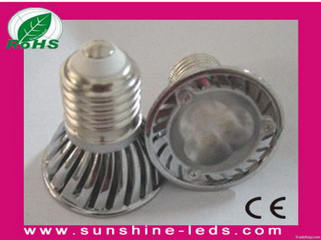 GU10/E27/MR16 led spotlight