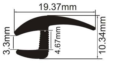 PVC universal moulding for automobile