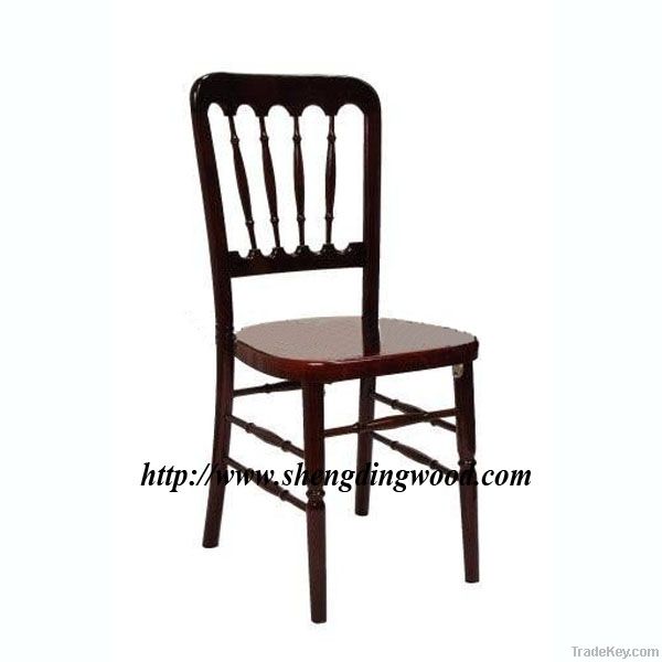 wooden chateau chair
