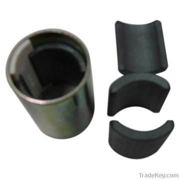 Ferrite segment magnets for motor