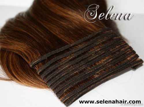 100% virgin remy human hair weft