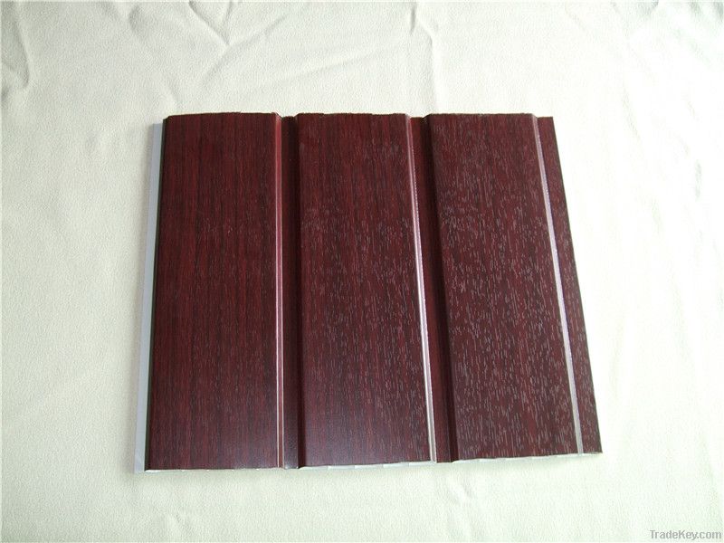 two grooves laminated pvc wall panel