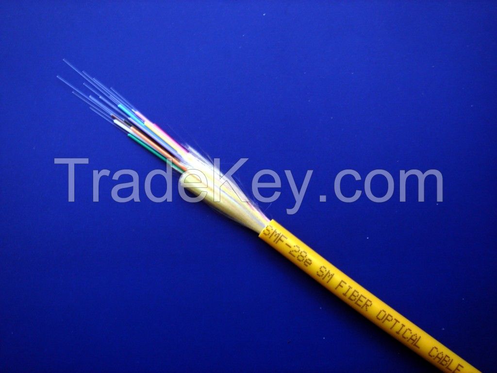 Fiber optic cable-indoor distribution