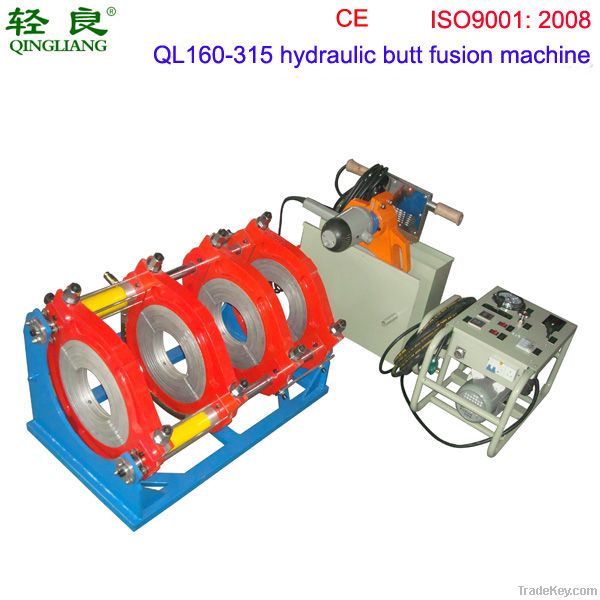 90-315 hdpe pipe hydraulic butt fusion welding machine