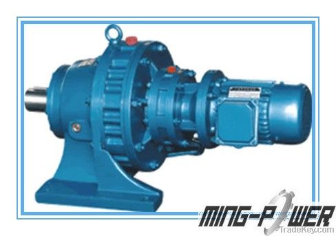 Horizontal two stage cycloid speed reducer