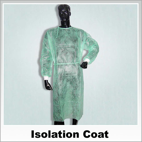 Non Woven Isolation Coat, Surgical Gown