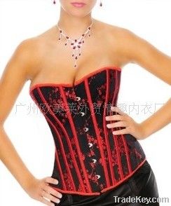 2012 hot new women corsets babydoll custome sexy lingerie