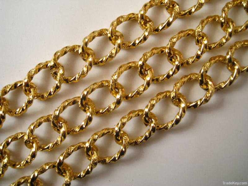 widely used metal link chain, for garment/jewelry/bags