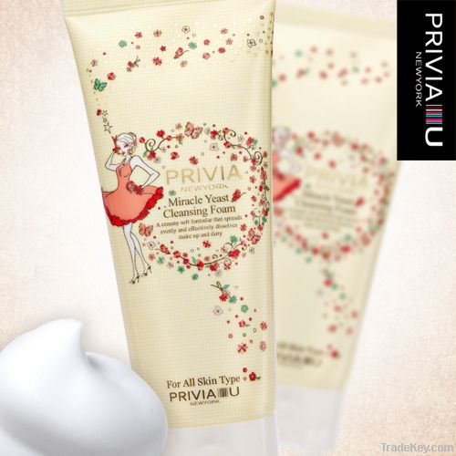 PRIVIA MIRACLE YEAST CLEANSING FOAM