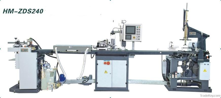 Plastic box making machine