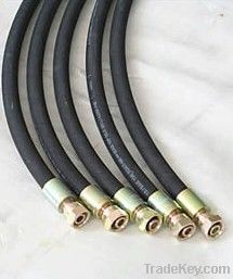 Wire braid hydraulic hose
