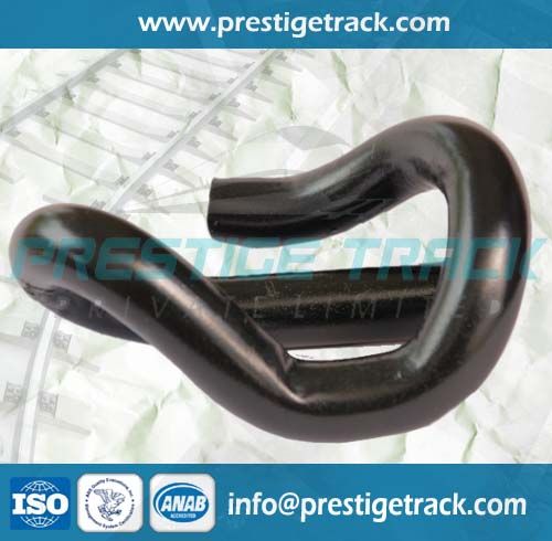 Railway track fastening material