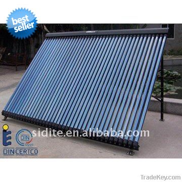 Heat pipe solar collector