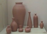 Terracotta  miniature pots