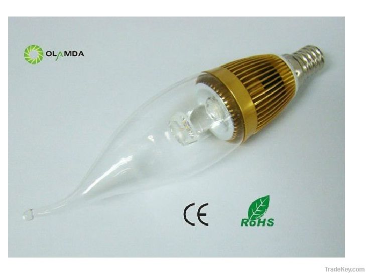 Hight Power 3W LED Candle BULB