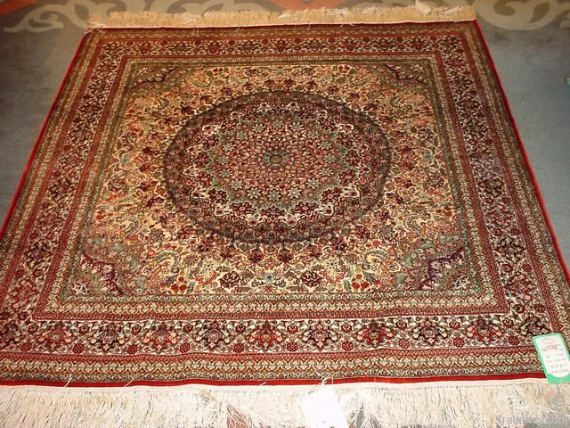 pure handmade silk carpet