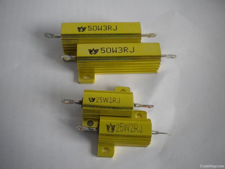 RX600 Type Aluminum Shell Underpan Installation Wire Wound Resistor Fo