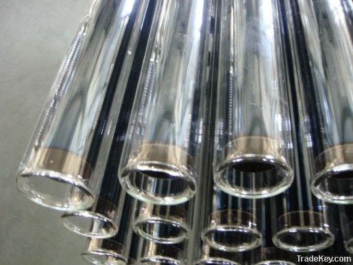 Three target solar vacuum tube