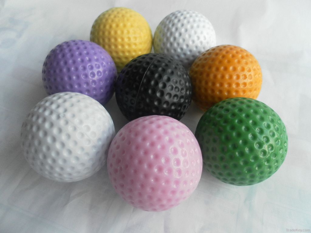 pvc mini golf low bounce  ball