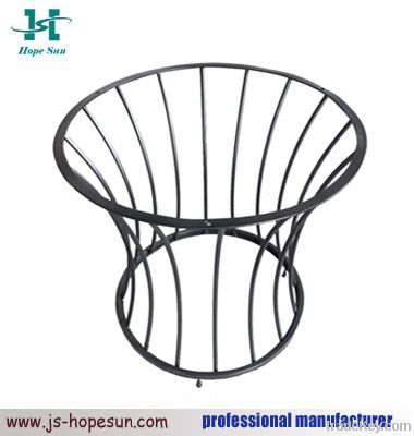 round metal table frame