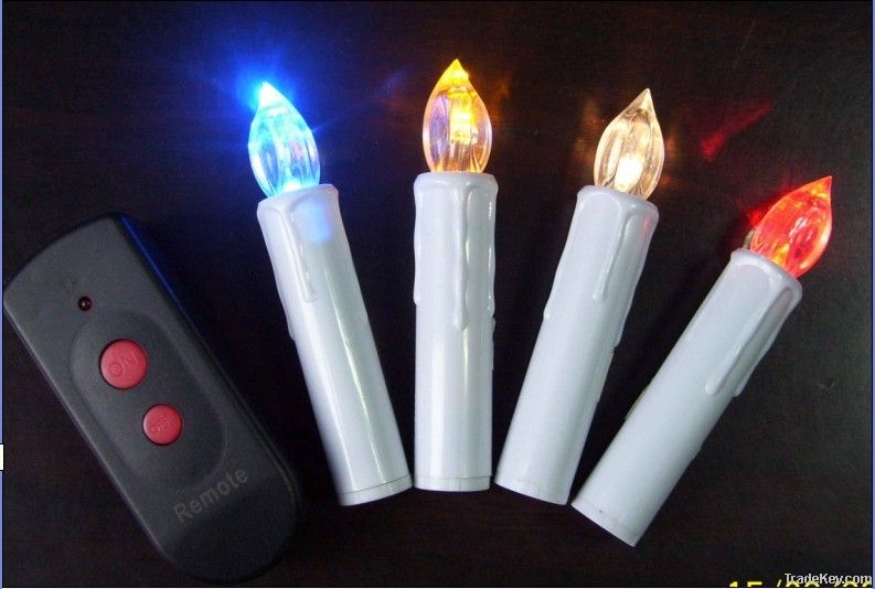 Remote Control Led Candle/christmas tree candle