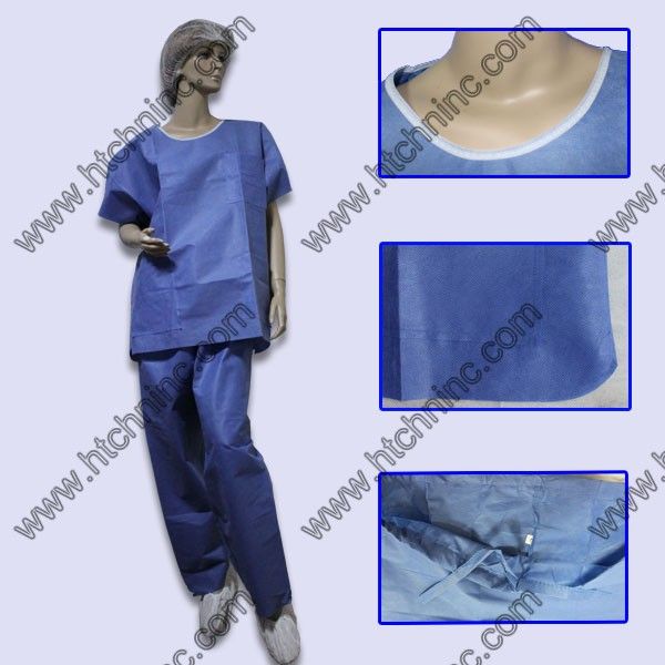 disposable nurse scrubs