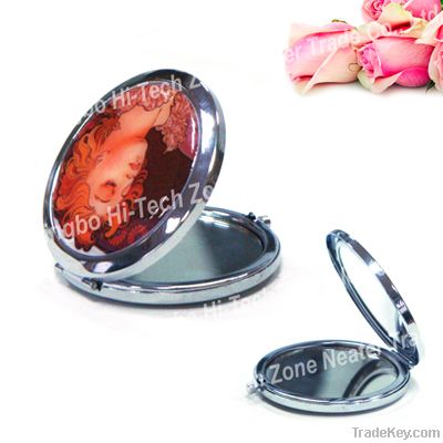 2012 best selling fashionable metal compact mirror