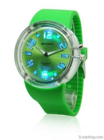 LED Jelly Silicone Watch