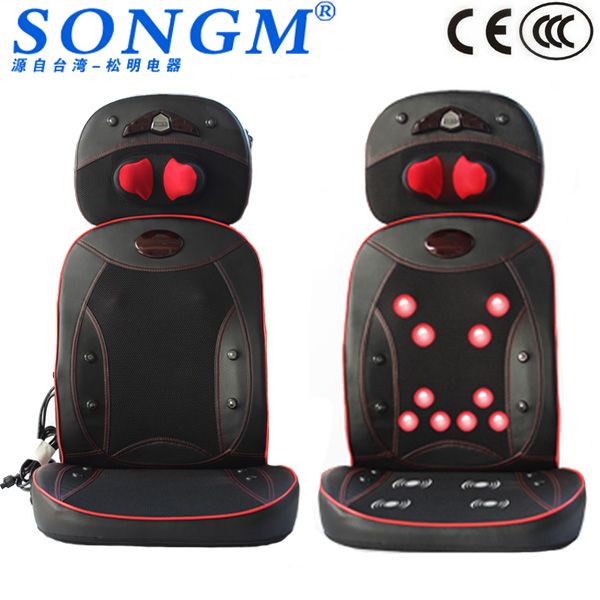 3-in-1 Shiatsu Seat Massager Massage Cushion