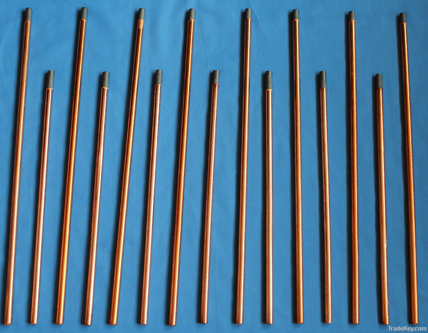 DC Cooper Coated Pointed, Flat, jointed, blasting gouging rods