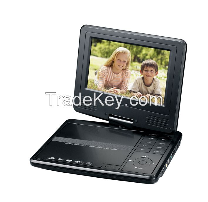 7&#039;&#039; portable DVD player