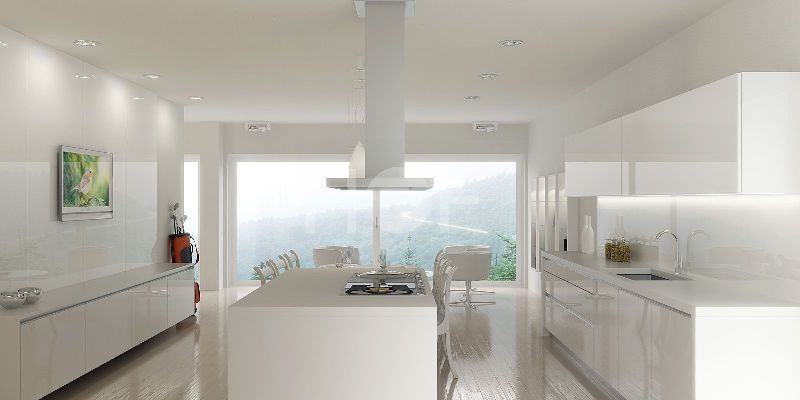 Wooden Kitchen Fit-In Cabinets