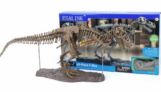 Self-educational assemble dinosaur toy set for children