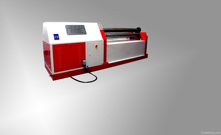 Three Rollers Hydraulic Plate Bending Machine