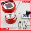 6LED solar lantern light with radio&amp;mobile charger