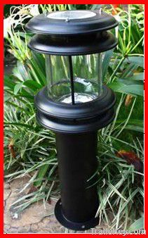 Iron Solar garden lawn light