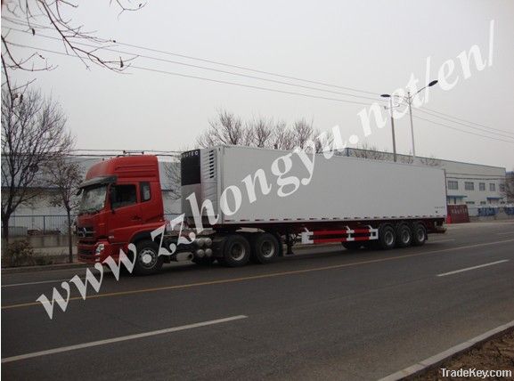 refrigerated  semitrailer