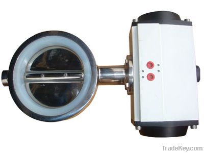 Pneumatic Sanitary butterfly valve