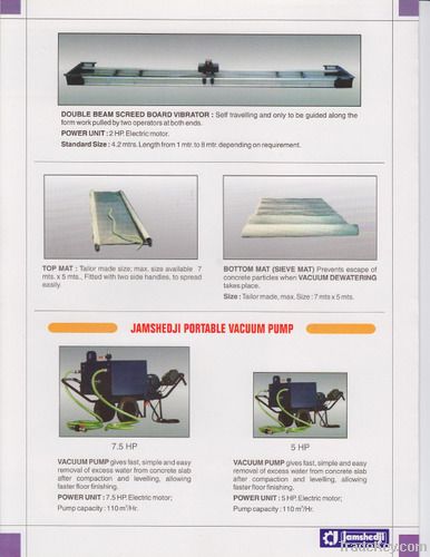 Vacuum Dewatering System